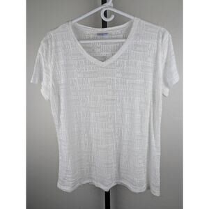 Carnival Cruise size 2XL white burnout short sleeve t-shirt RUNS SMALLER